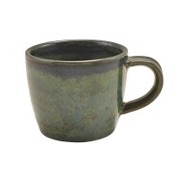 Aqua Green Terra Porcelain Cup